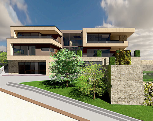 Moderne Villa (Planung abgeschlossen)